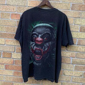 Vintage Single Stitch Rock Eagle 'Scary Clown' T Shirt XXL